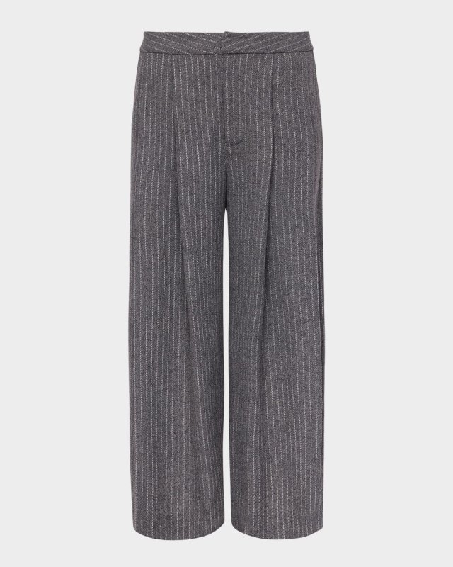 Mahalia Pinstripe Culotte Pants